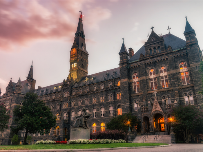 18. Georgetown University