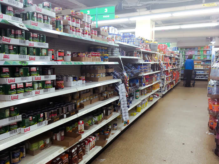 One of the biggest differences between the stores was that Dollar Tree sold food in place of home decor products. It carried canned goods, frozen meals, baking supplies ...