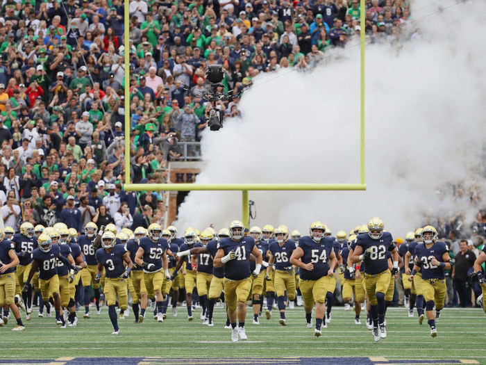 Vanderbilt @ (8) Notre Dame