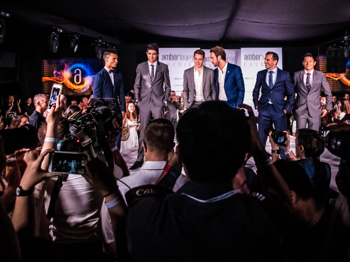 The festivities start on Saturday, the day before the race, with the F1 driver fashion show.