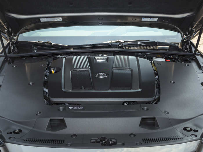 Under the hood, the Lexus LS 500 is powered by a 416 horsepower, 3.5-liter, twin-turbocharged V6.