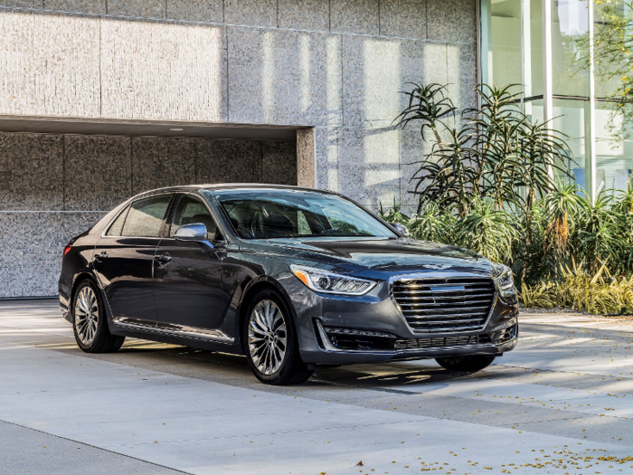 ... Even the Genesis G90 from Hyundai