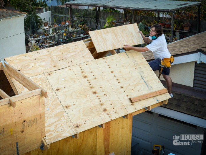 When tiny home resident Jenna was building her tiny house, there weren