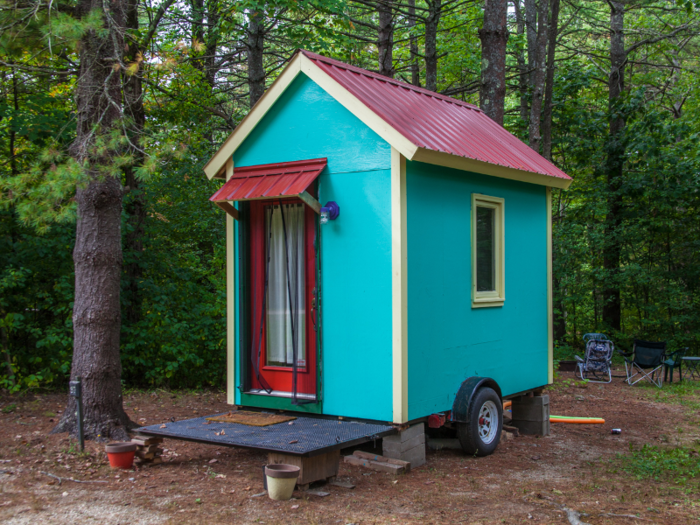 "Here, on the inside, we have found small not so beautiful after all," wrote tiny home dweller Gene Tempest in The New York Times. "Like the silent majority of other middling or poor urban dwellers in expensive cities, we are residents of tiny homes not by design, but because it is all our money can rent," she wrote.