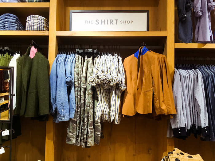 Even though the styles seemed more in line with Madewell, the prices were still pretty high. The new J.Crew seemed to address some of the issues the company has struggled with, but the store is ultimately still pretty expensive.