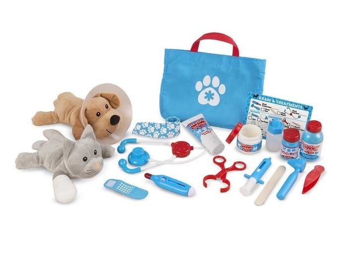 Melissa & Doug Examine & Treat Pet Vet Play Set