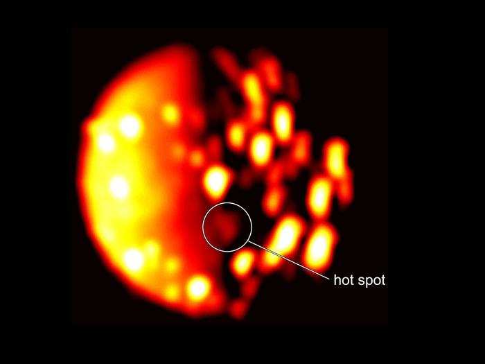 Juno found a possible new volcano on Jupiter