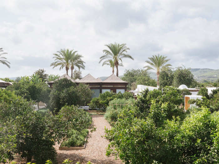 Atzaró has a spa day package that gives you access to the grounds, a daybed, and money towards food and drinks for $93. It seemed like a relaxing way to experience the Ibizan countryside after partying in Sant Antony.