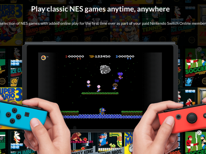 Switch Online launches with 20 NES games, with more classics to be released each month.