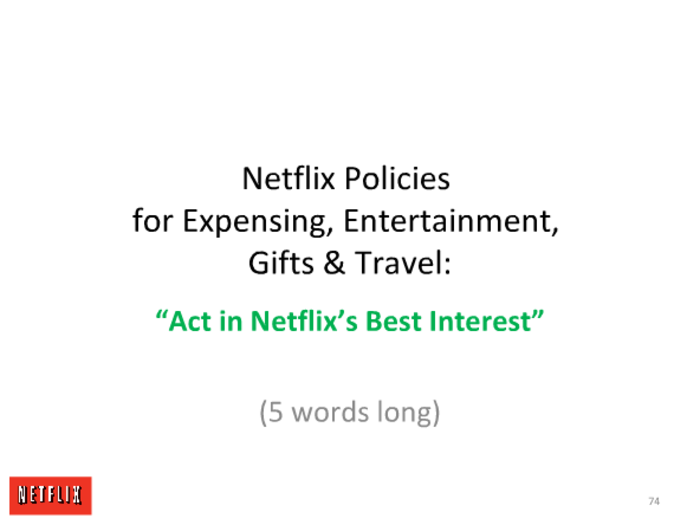 How to get a job at Netflix, and what it