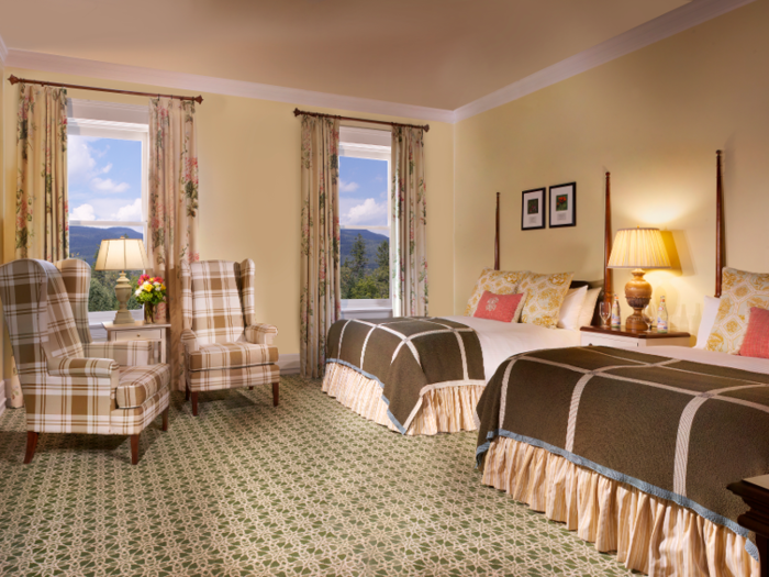 Guests have several options for accommodations, from charming one-bed traditional rooms and deluxe two-beds ...