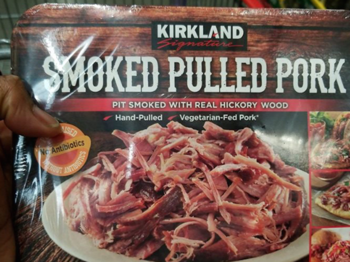 Some members always make sure to pick up some pulled pork