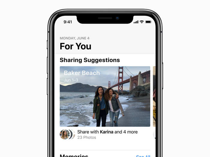 Apple made several improvements to the Photos app in iOS 12. The app will now be more personalized, starting with a For You tab.