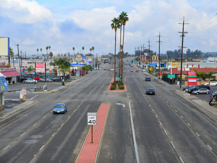 7. Bakersfield, California