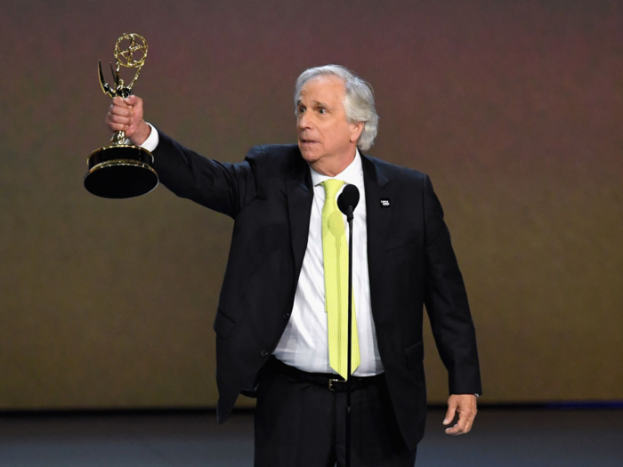 Henry Winkler, who won best supporting actor in a comedy for "Barry," got his first Emmy. It had been 40 years since his first nomination.