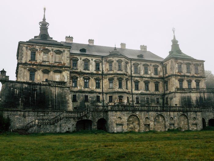 Pidhirtsi Castle in the Lviv region of Ukraine was built as a leisure home for a high-ranking Polish military commander between 1635 and 1640 by Italian architect Andrea dell