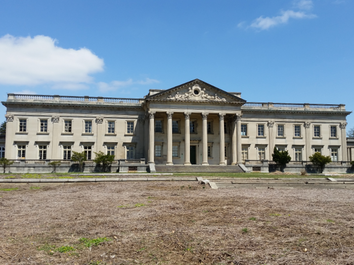 Lynnewood Hall, a 110-room, century-old Gilded Age palace just outside of Philadelphia, was designed by Horace Trumbauer in the late 1890s.