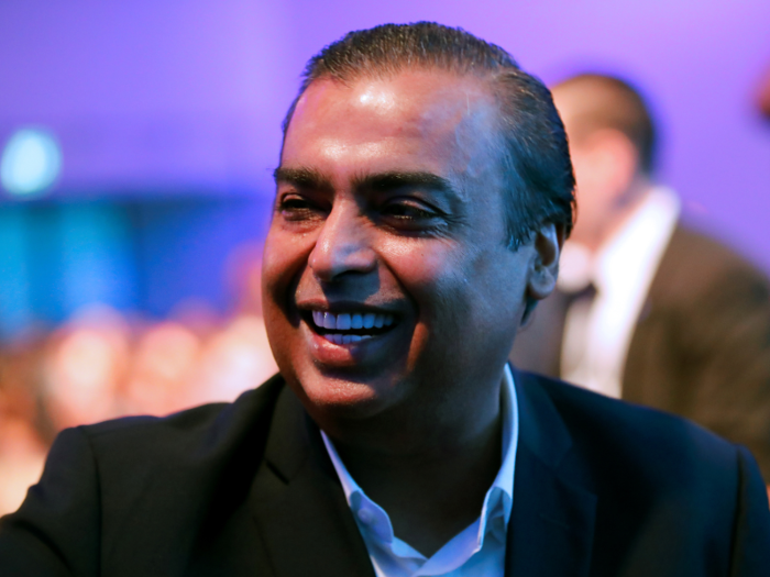 1. Mukesh Ambani, India