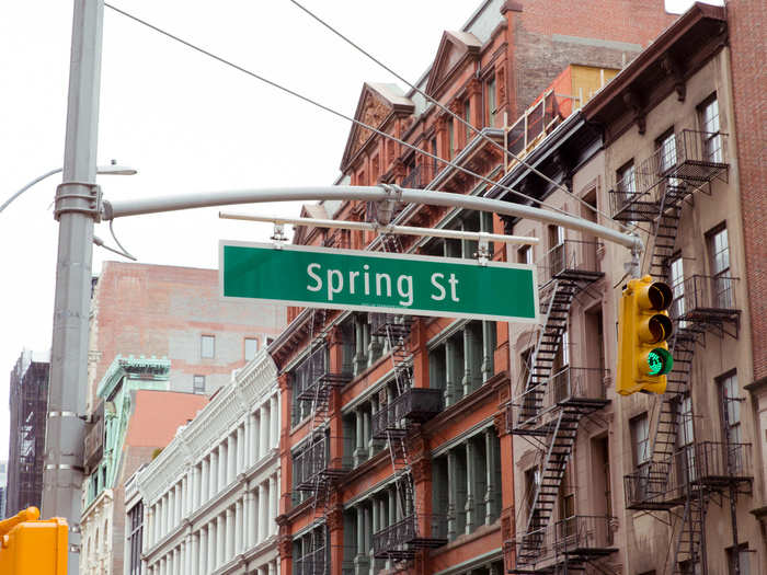 ...Spring Street...