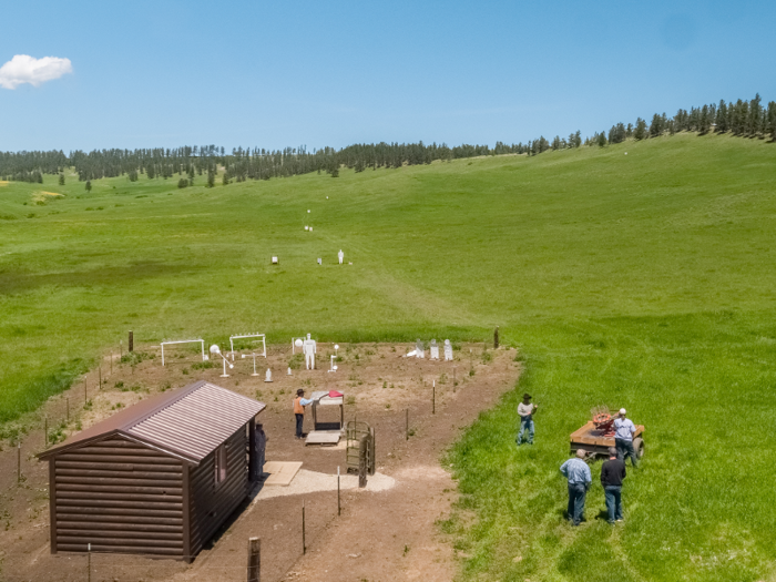 Like the Arizona property, the Montana ranch includes a shooting range.