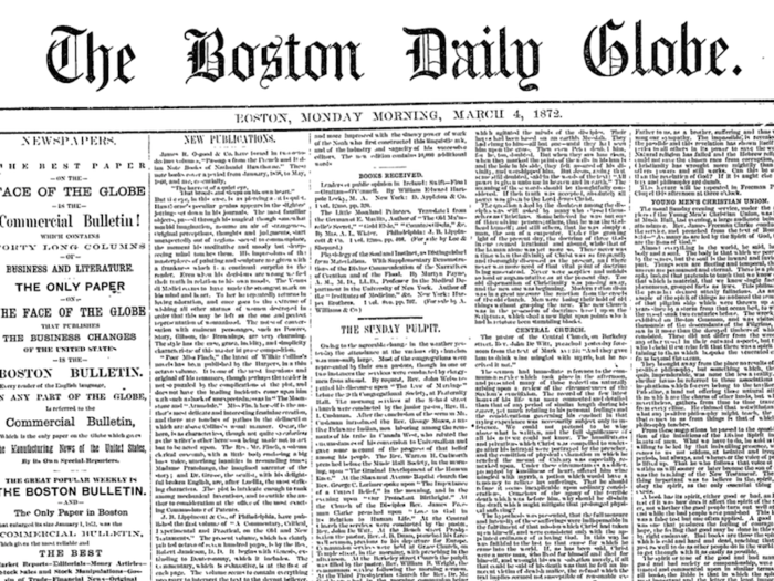 8. Boston Globe