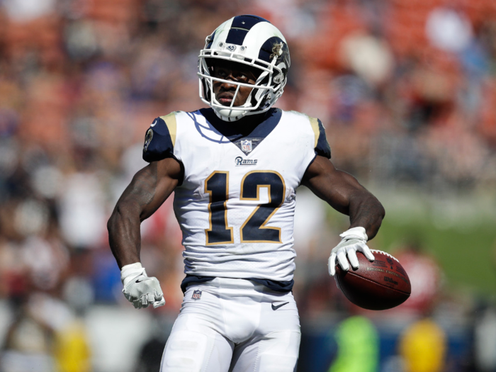 12. Los Angeles Chargers at Los Angeles Rams — Brandin Cooks, WR, Rams