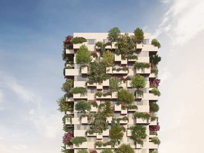 A 51-story skyscraper in Singapore will include thousands of plants all over its facade.