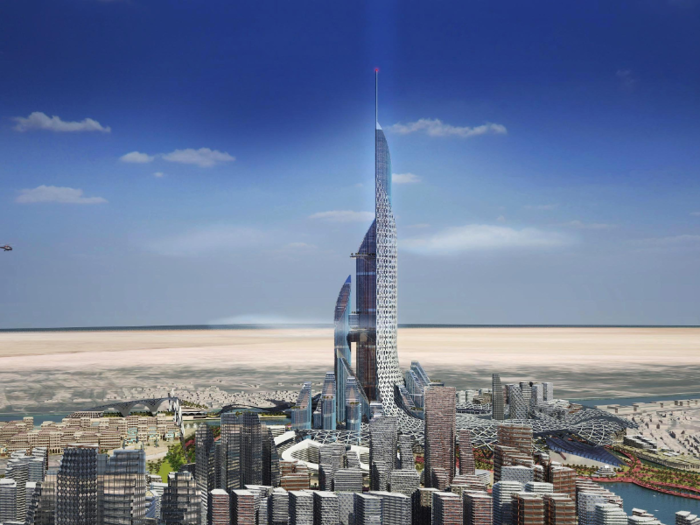 In Iraq, a group of architects is planning on creating a vertical city of four linked towers.