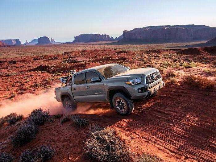 2. Toyota Tacoma: 42.1 days on the market