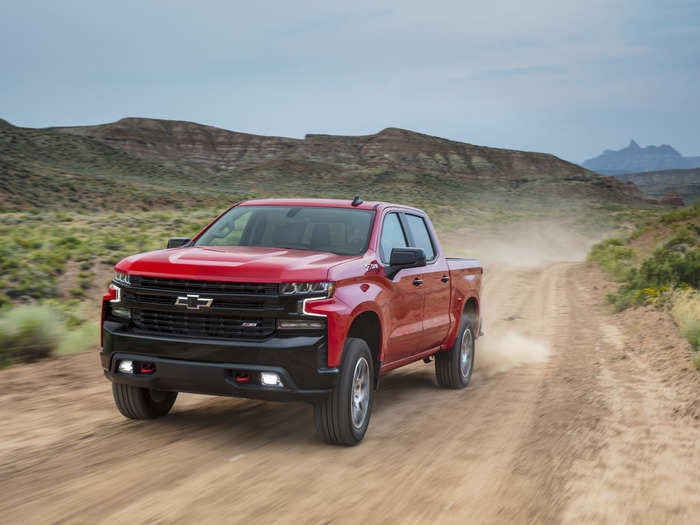 6. Chevrolet Silverado 1500: 51.0 days on the market