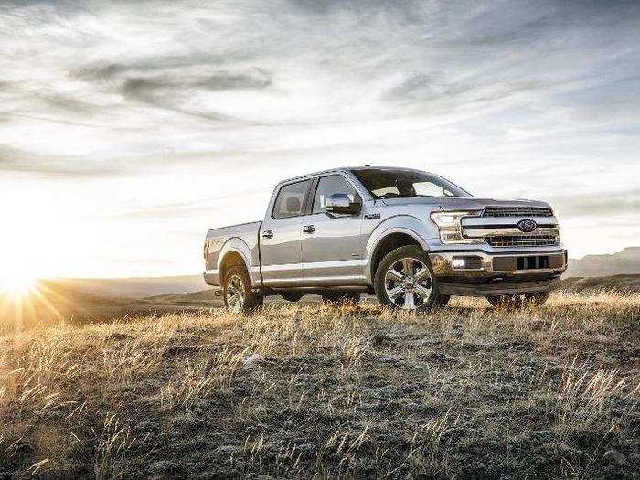 9. Ford F-150: 52.7 days on the market