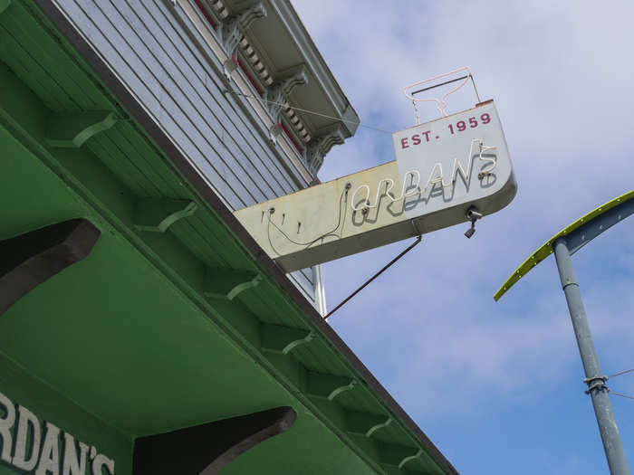 Jordan passed away in 2003, but his children now run the spot. Ten years after his death, the city declared his bar an historical landmark.