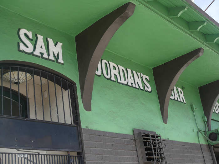 A Navy veteran and boxing champion, Sam Jordan opened his bar, originally called Sam Jordan