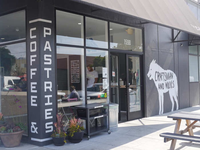 Known as CAW, or simply "The Den," it sits toward the southern end of Bayview, off the main Third Street drag, and serves the community homemade pastries and coffee.