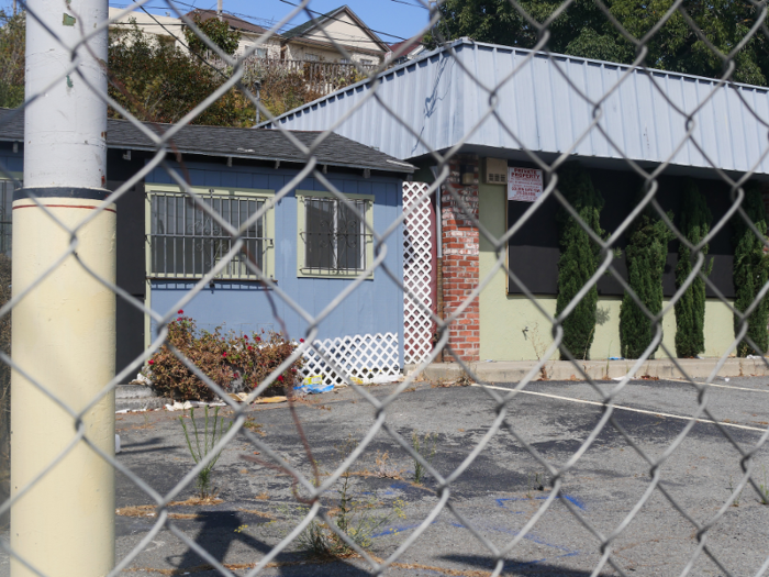 Though most Third Street storefronts I passed were occupied, there were also vacant buildings and parking lots dotted around from block to block.