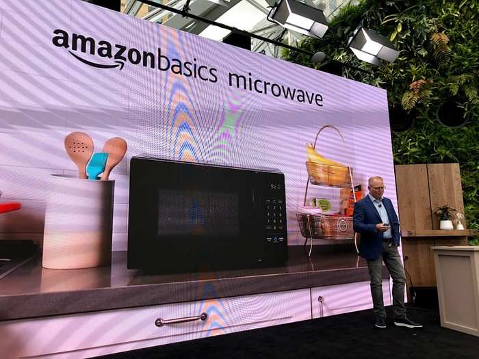 2. Amazon introduced a "smart" microwave that costs $60