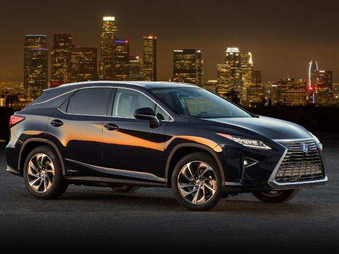 3. Lexus RX 450h: 37.9 days on market