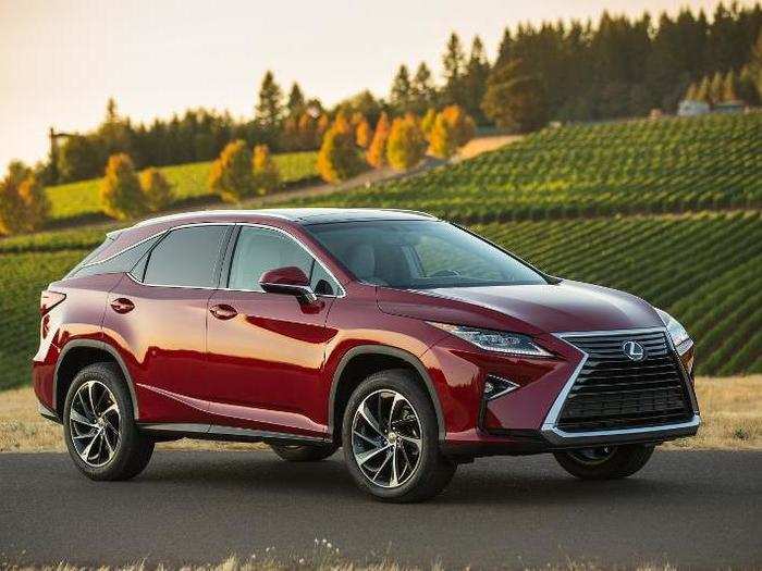 4. Lexus RX 350: 38.5 days on market