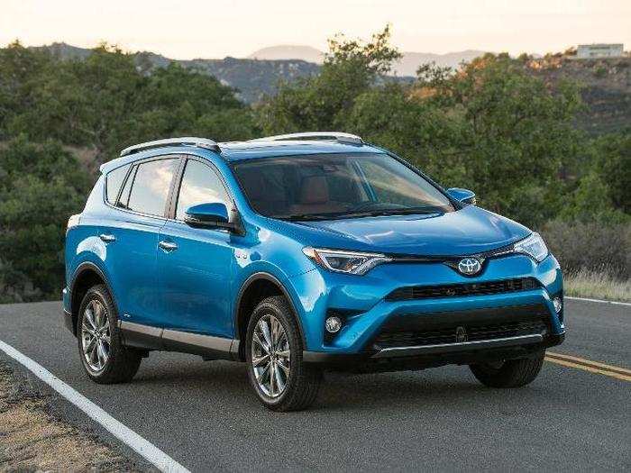 5. Toyota RAV4 Hybrid 39.7 days on market