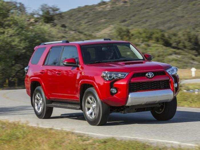 9. Toyota 4Runner: 42.5 days on market