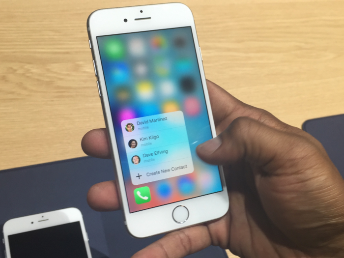 7. The iPhone 7 has 3D Touch, unlike the iPhone XR.