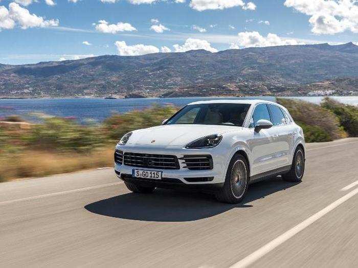 1. Porsche Cayenne: 67.8 days on the market