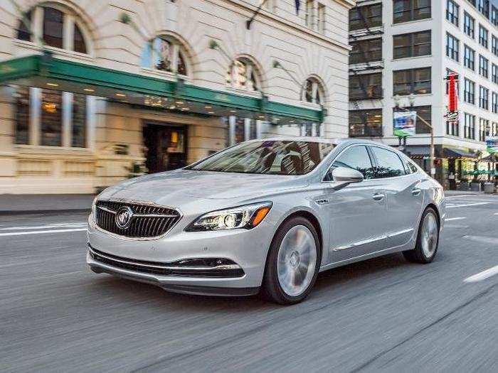 3. Buick LaCrosse: 67.5 days on the market