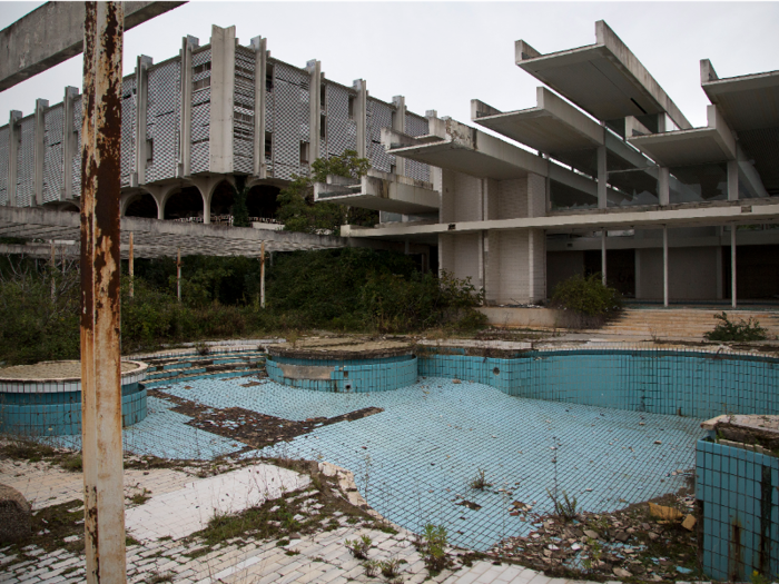 The Haludovo Palace Hotel on the Croatian island of Krk was a high-end vacation destination in the 1970s and 80s. It was meant to be "a haven of extreme decadence for upscale vacationers on the Adriatic Sea," according to the Associated Press.