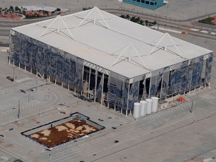 The city of Rio spent an estimated $13 billion on the Olympics, and several of the venues have since begun to fall apart.