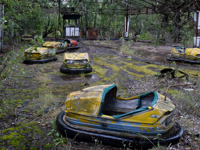 Some reports say that the park was briefly opened to entertain townspeople on April 27 when evacuation orders were issued.