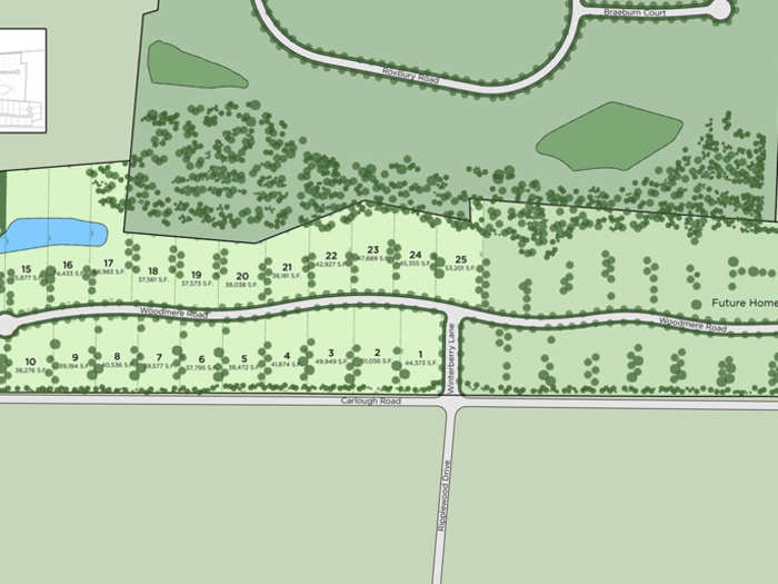 The other development, Preserve at Upper Saddle River, has 44 sites.