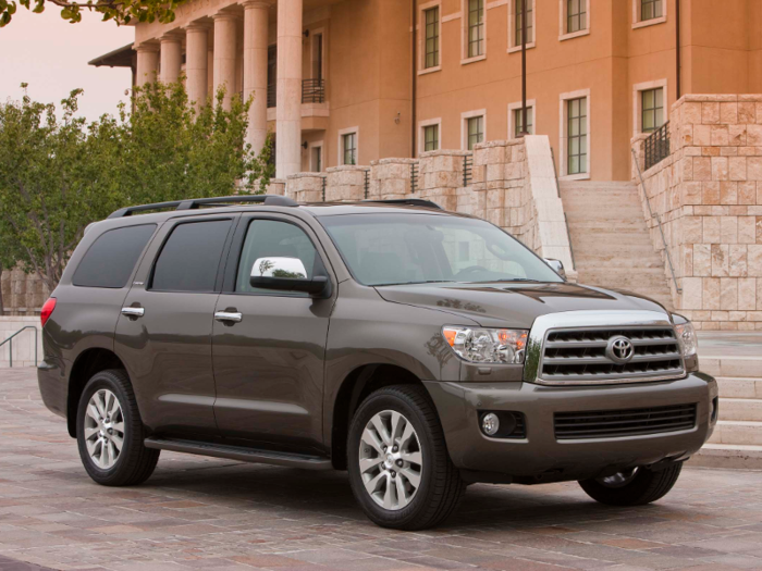 1. Toyota Sequoia — 6.6%