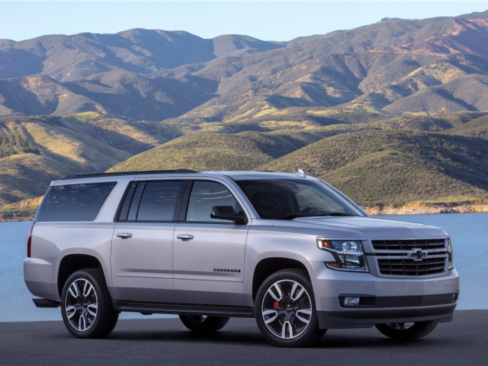 3. Chevrolet Suburban — 5.2%