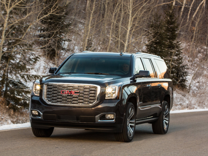 5. GMC Yukon XL — 3.9%